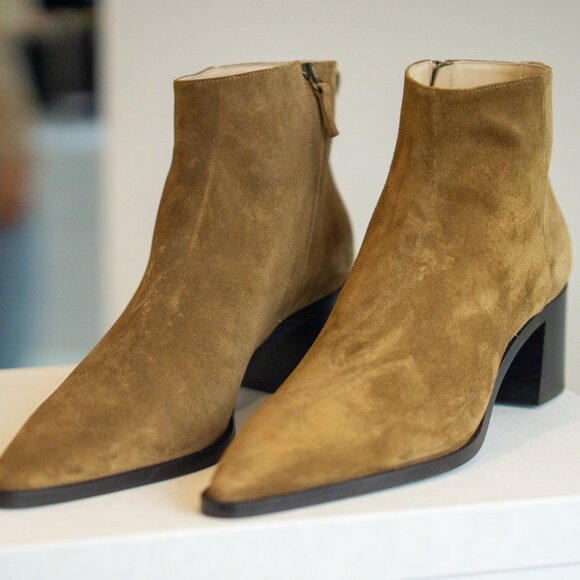 Solid Ground Boot by Kiki Price – Luxury Boot in Cognac, Size 7.5 (EU 38) - Picture 3 of 6